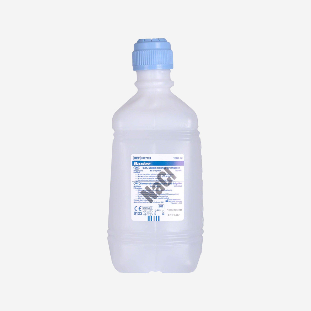 Saline Baxter NACL 0.9% Sodium Chloride 1L